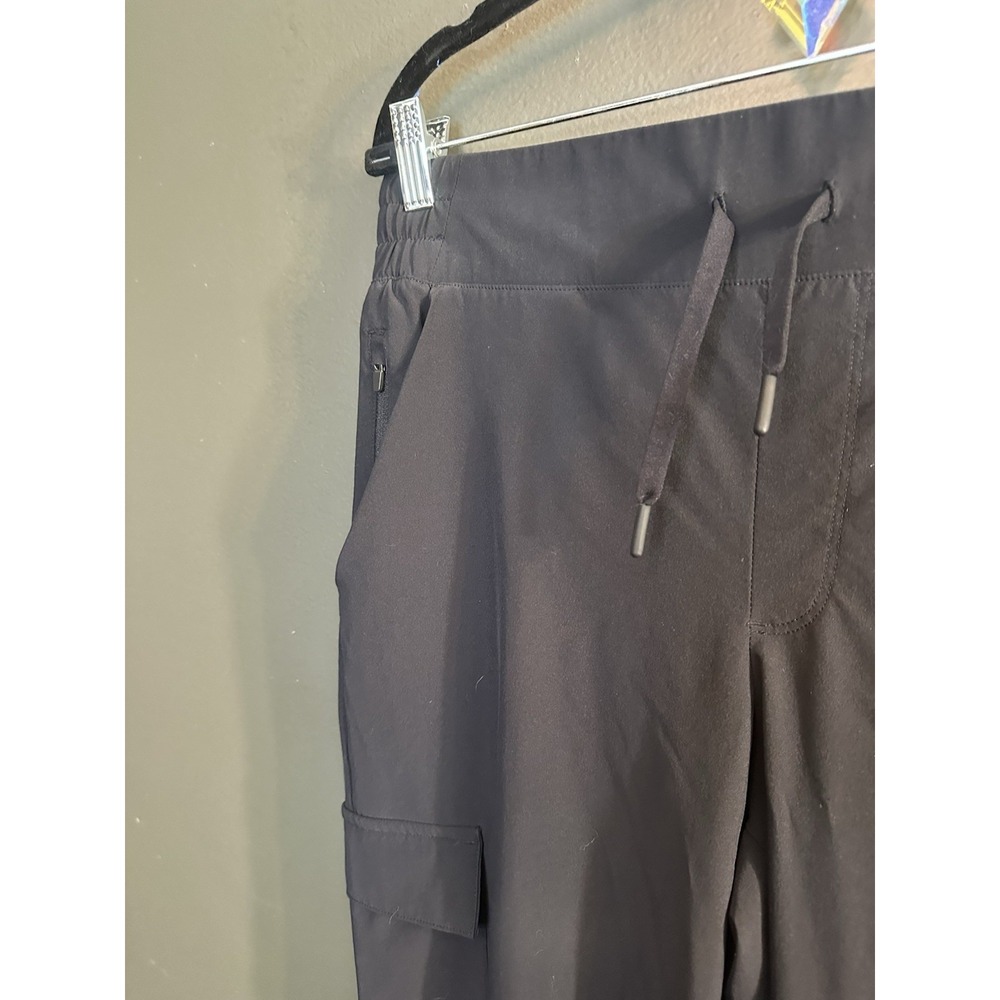 All In Motion Black Cargo Joggers Pants Womens M Medium - Picture 3 of 8